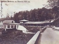 Sljeme. Lječilište Brestovac 1927. godine, razglednica